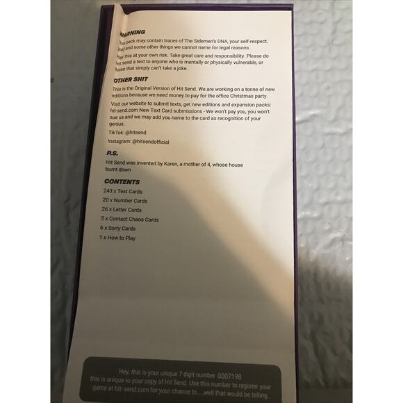 HITSEND The Sidemen Game Game Party Text-Based - Picture 4 of 7